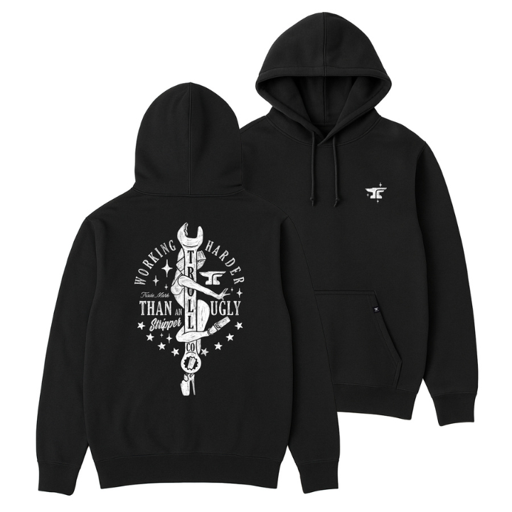 HOODY WORKING WRENCH - BLK